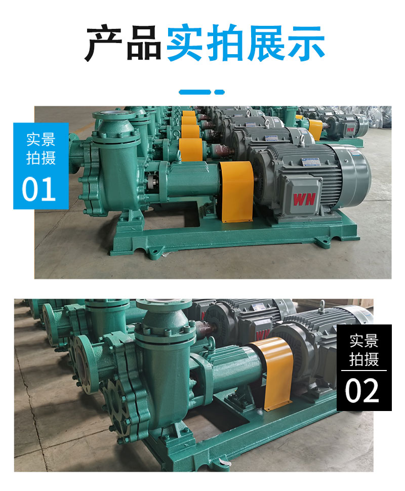氟塑料自吸泵实拍图