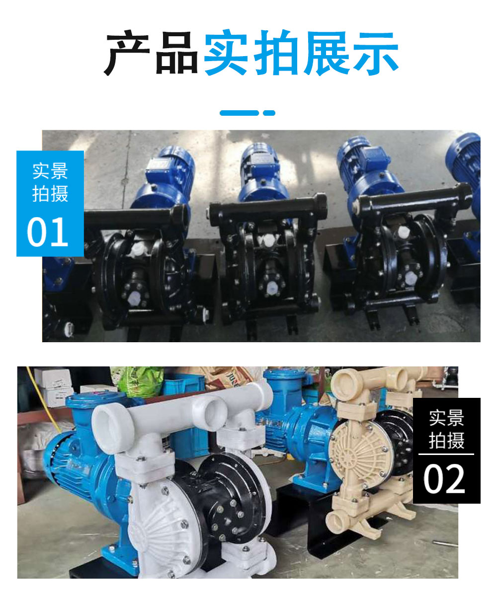 电动隔膜泵产品实拍图